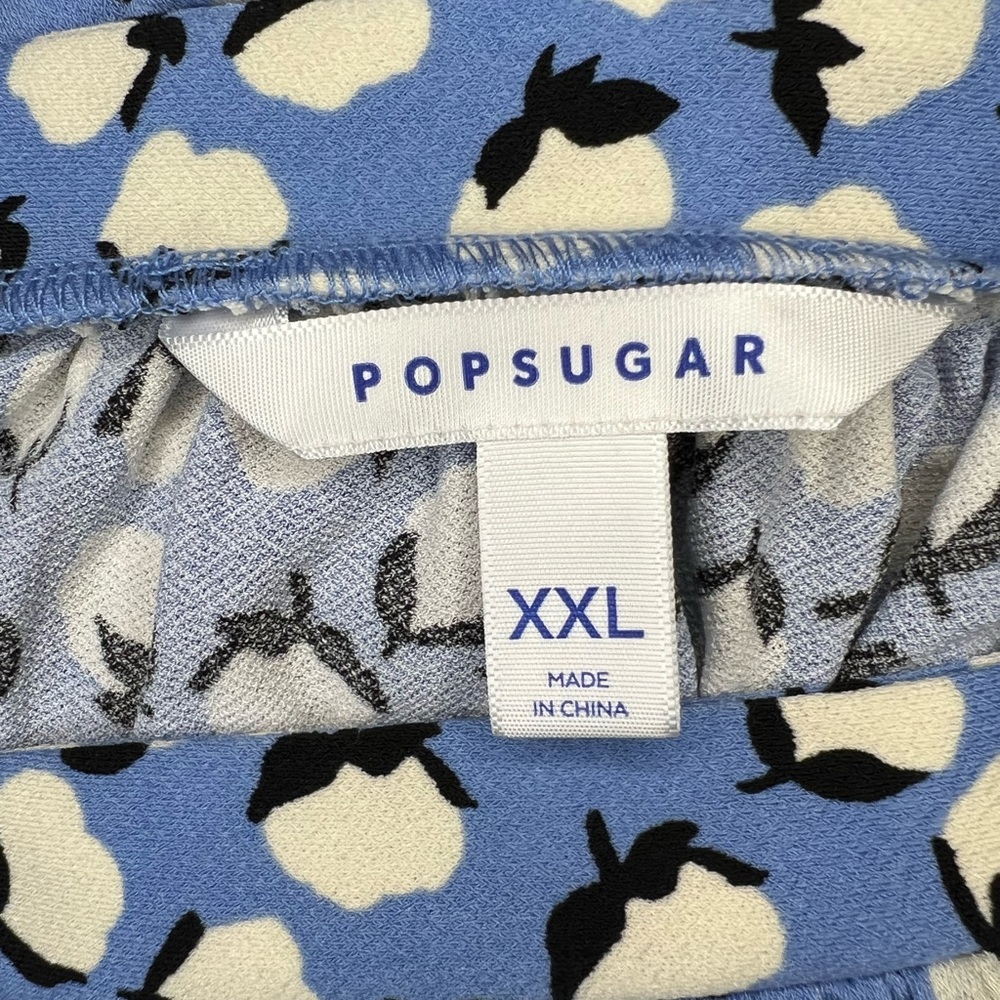 POPSUGAR Knit Squareneck Peasant Top XXL - Picture 5 of 11
